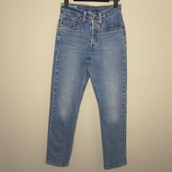 Levi’s 501 Straight Jeans in Hollow Days Original Fit - Size 24 - Picture 4 of 8